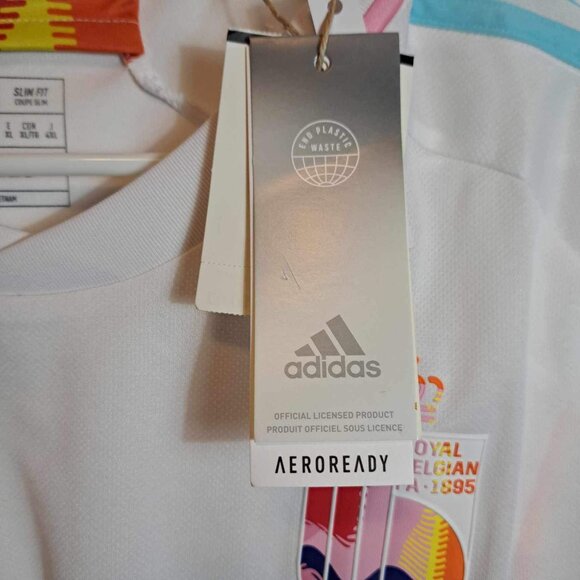 Adidas Belgium‎ Away Jersey Mens Size XL HK5034 New with Tags - Picture 9 of 13